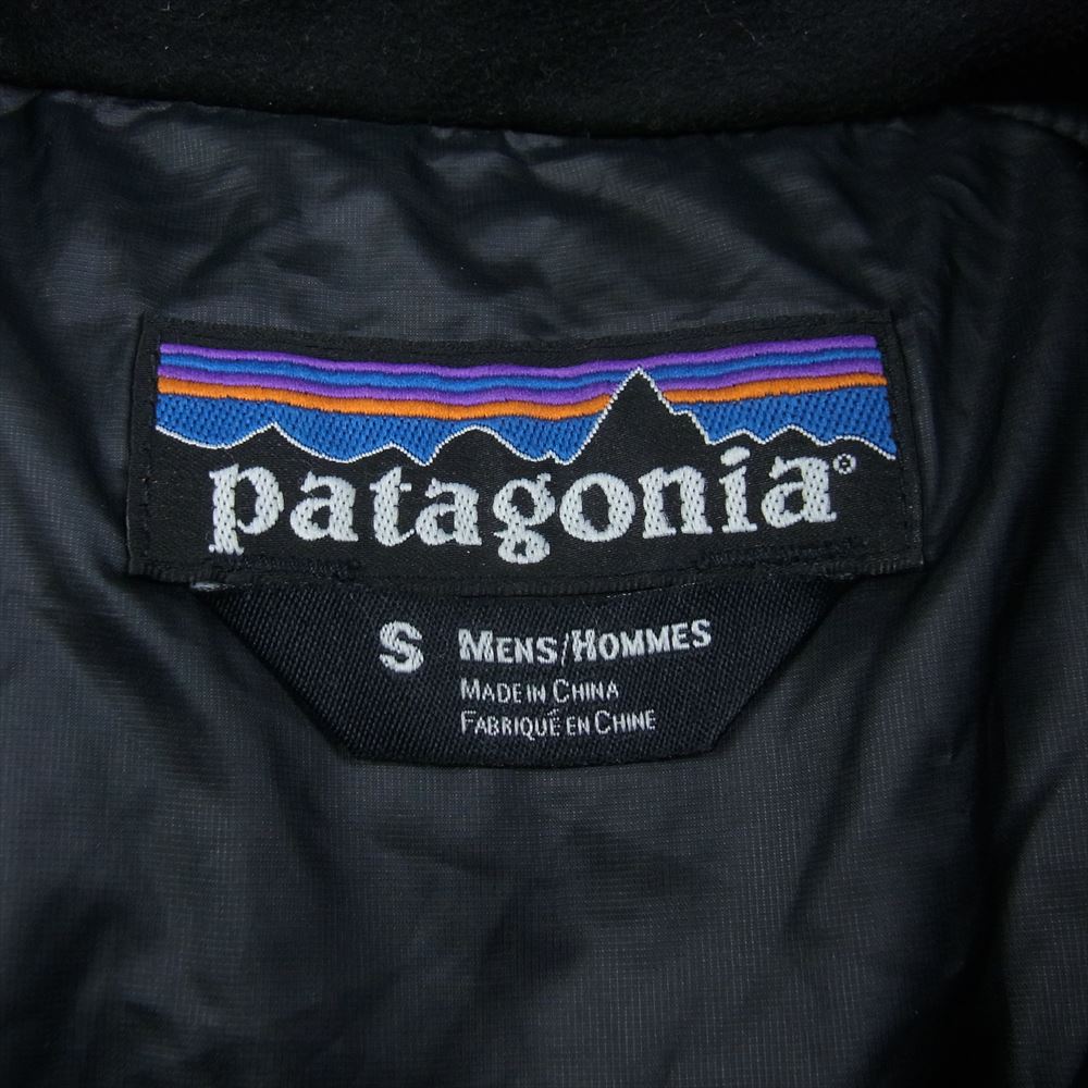 patagonia パタゴニア 10AW 84603 10年製 FITZ ROY DOWN JKT フィッツロイ ダウン ジャケット　 ブラック系 S【中古】