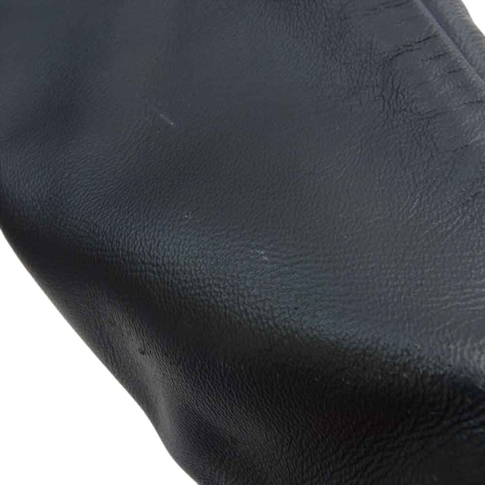 トリプスシックス 英国製 レディース サイドベルト ライダース ジャケット ブラック系 34【美品】【中古】