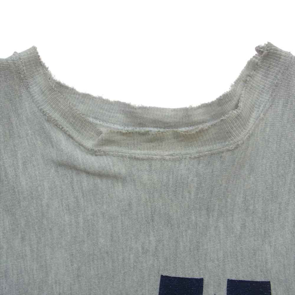 Champion チャンピオン 90s USA製 Wプリント リバースウィーブ スウェット グレー系 XXL【中古】