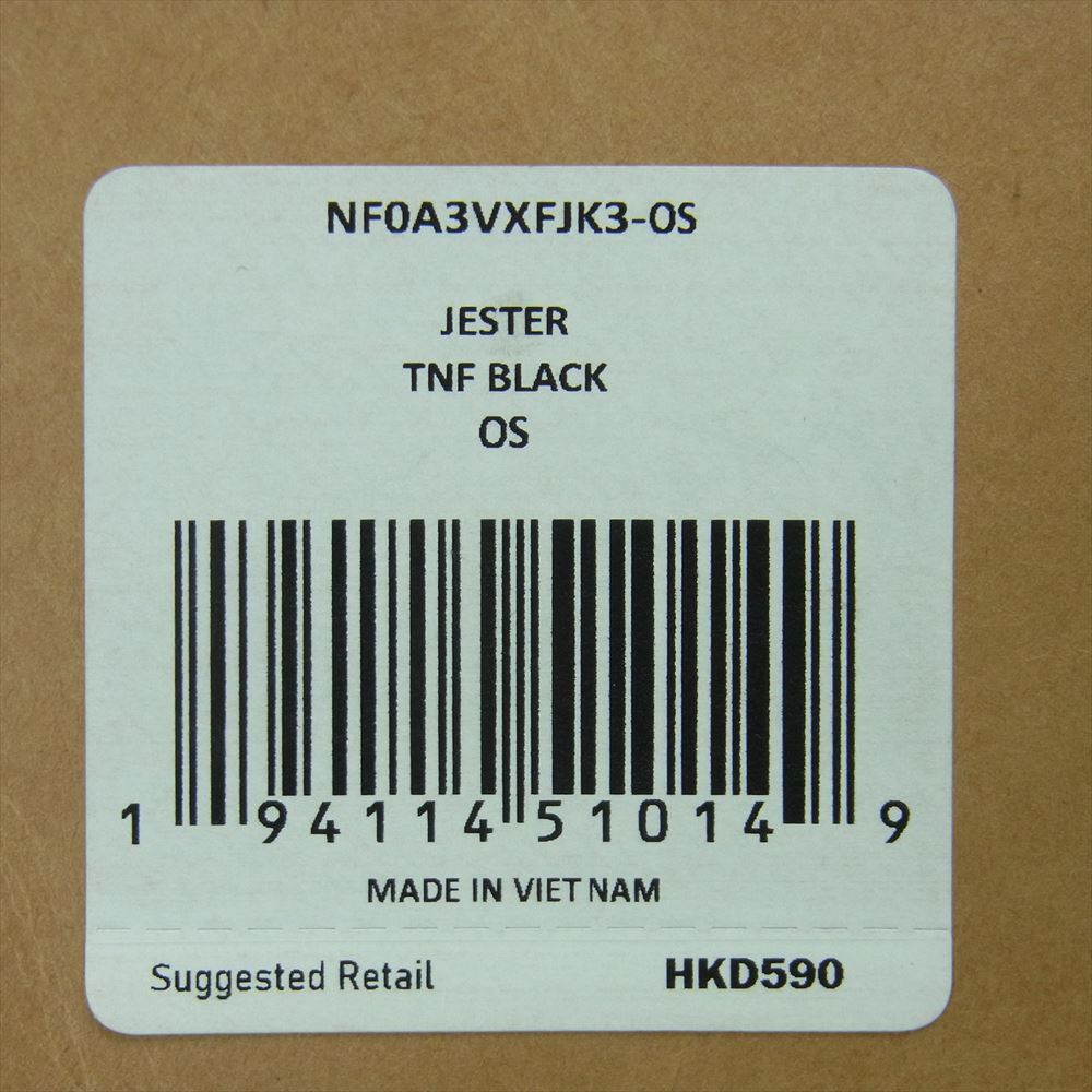 THE NORTH FACE ノースフェイス NF0A3VXF 並行品 JESTER ジェスター リュック バックパック バッグ ブラック系【新古品】【未使用】【中古】