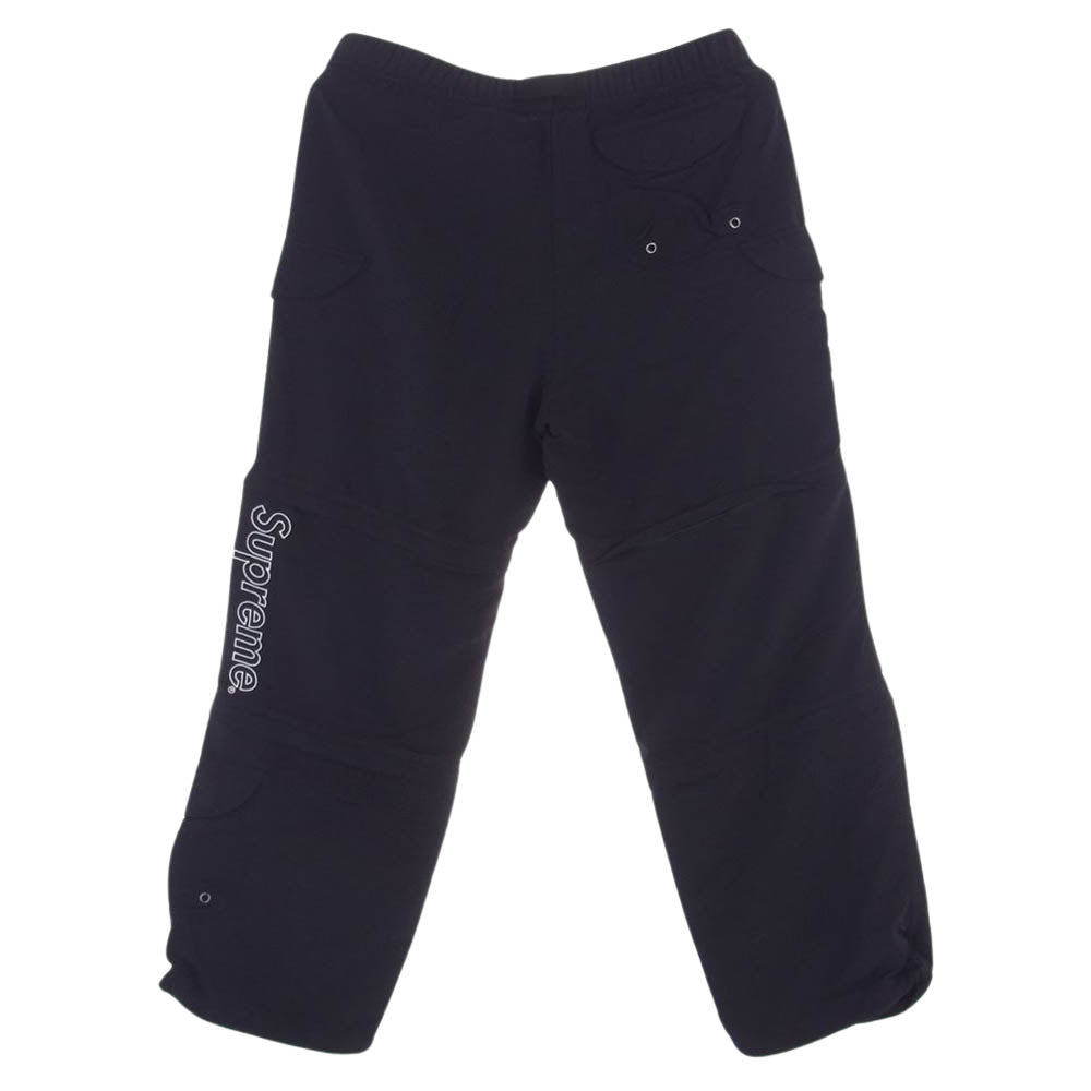 Supreme シュプリーム 22SS The North Face ノースフェイス Trekking Zip-Off Belted Pant トレッキング ジップオフ ベルテッド パンツ ブラック系 L【中古】
