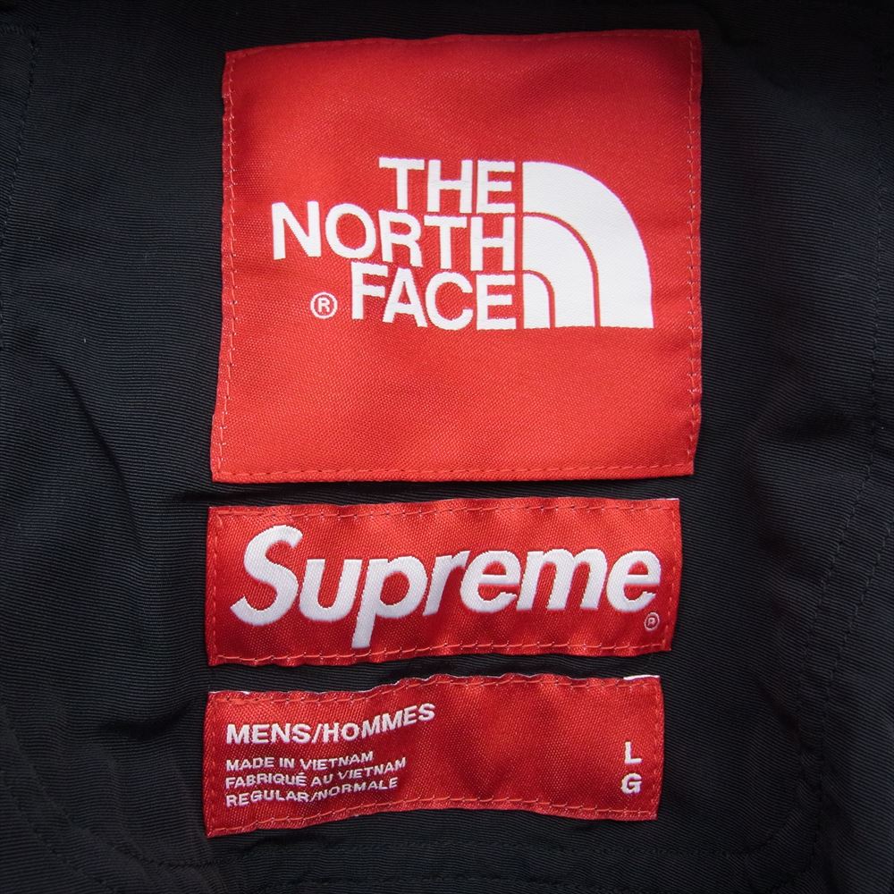 Supreme シュプリーム 22SS The North Face ノースフェイス Trekking Zip-Off Belted Pant トレッキング ジップオフ ベルテッド パンツ ブラック系 L【中古】