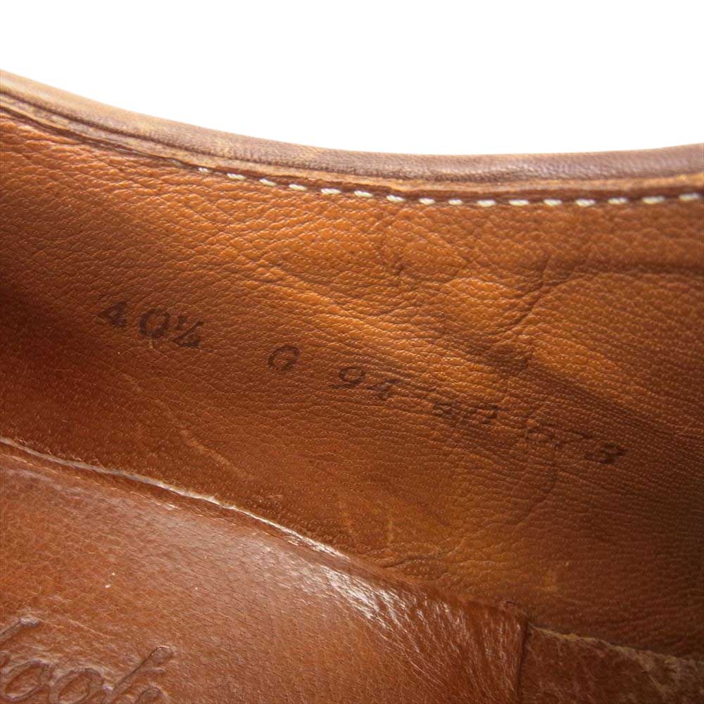Paraboot パラブーツ MICHAEL ミカエル チロリアン シューズ レザー シューズ モカシン ブーツ ブラウン系 40.5【中古】