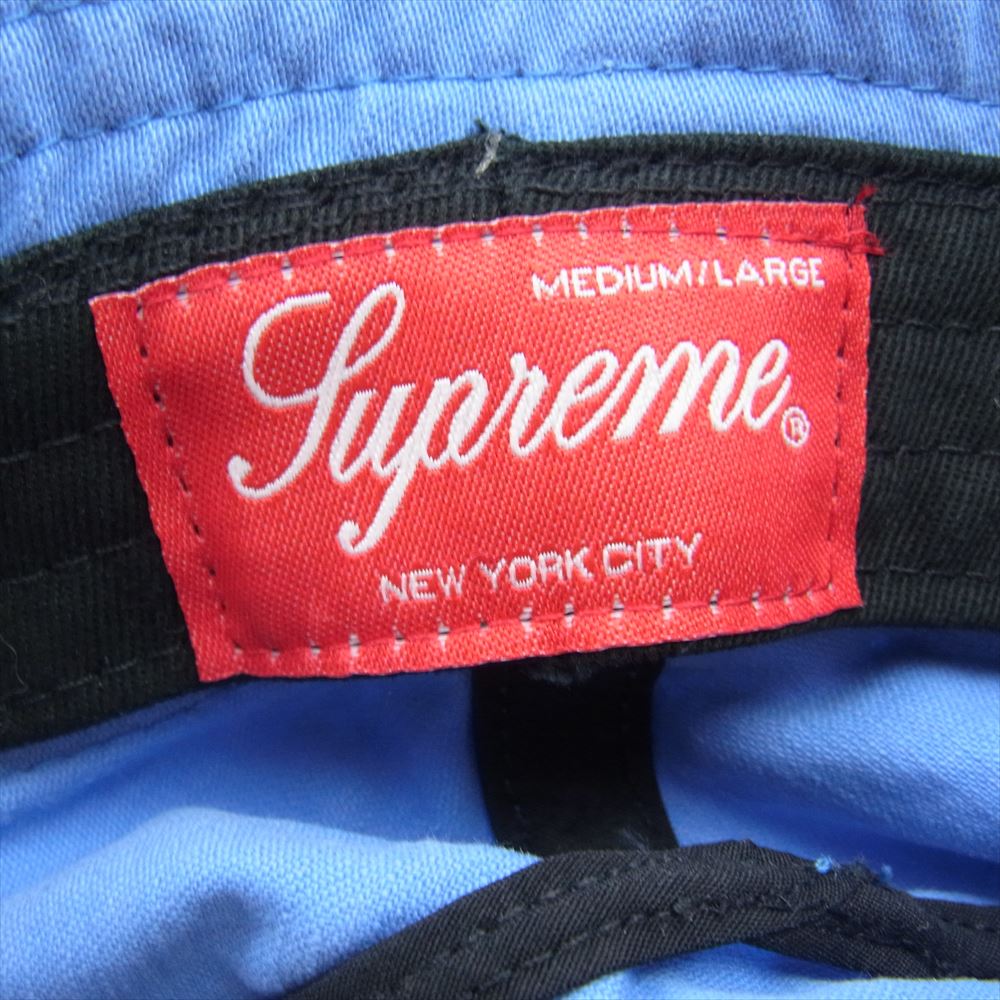 Supreme シュプリーム 22SS Military Boonie ボックスロゴ ミリタリー ブーニー ハット ライトブルー系 M/L【中古】