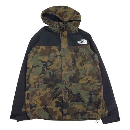 THE NORTH FACE ノースフェイス NP62135 NOVELTY MOUNTAIN LIGHT JACKET ノベルティ マウンテン ライト ジャケット カーキ系 XL【中古】
