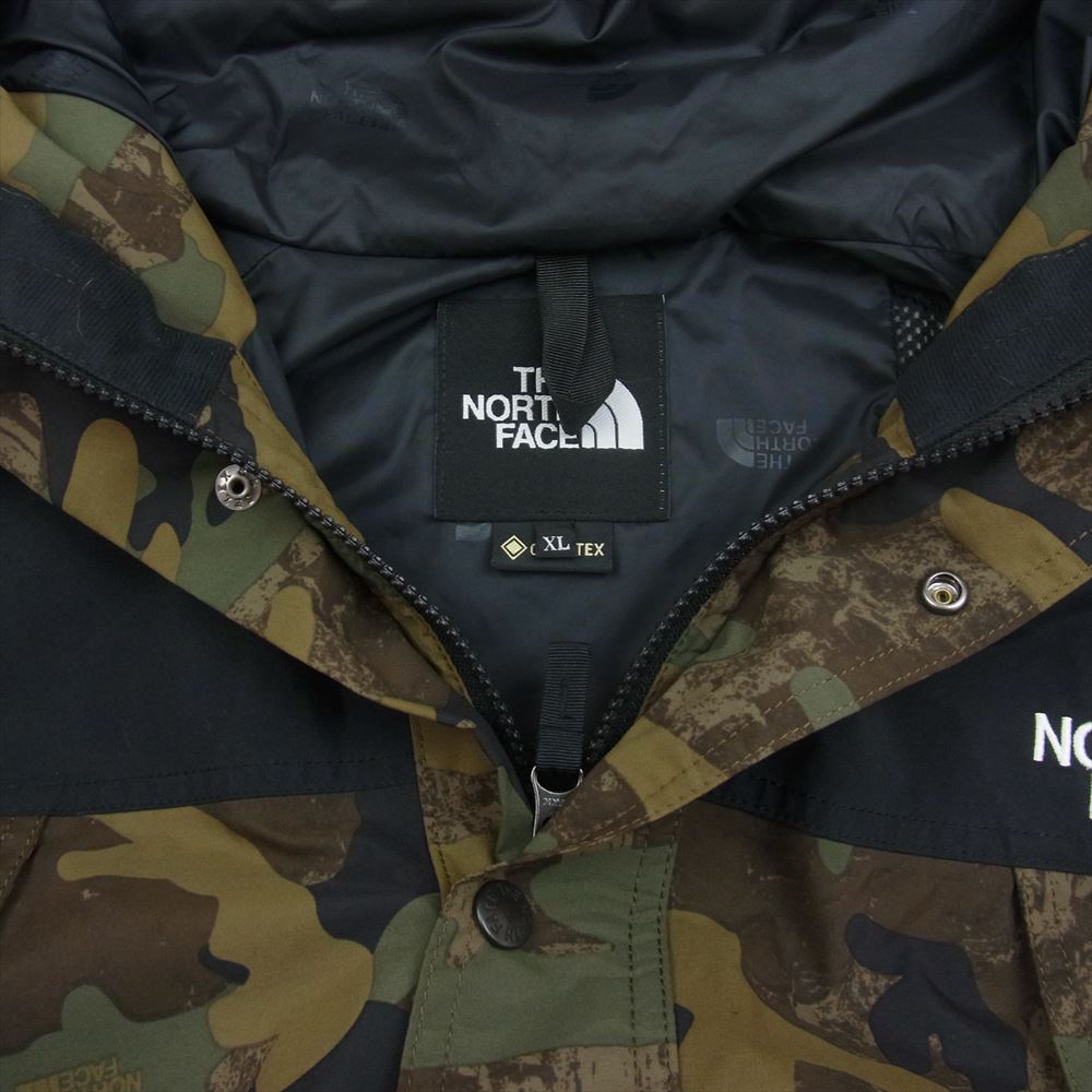 THE NORTH FACE ノースフェイス NP62135 NOVELTY MOUNTAIN LIGHT JACKET ノベルティ マウンテン ライト ジャケット カーキ系 XL【中古】