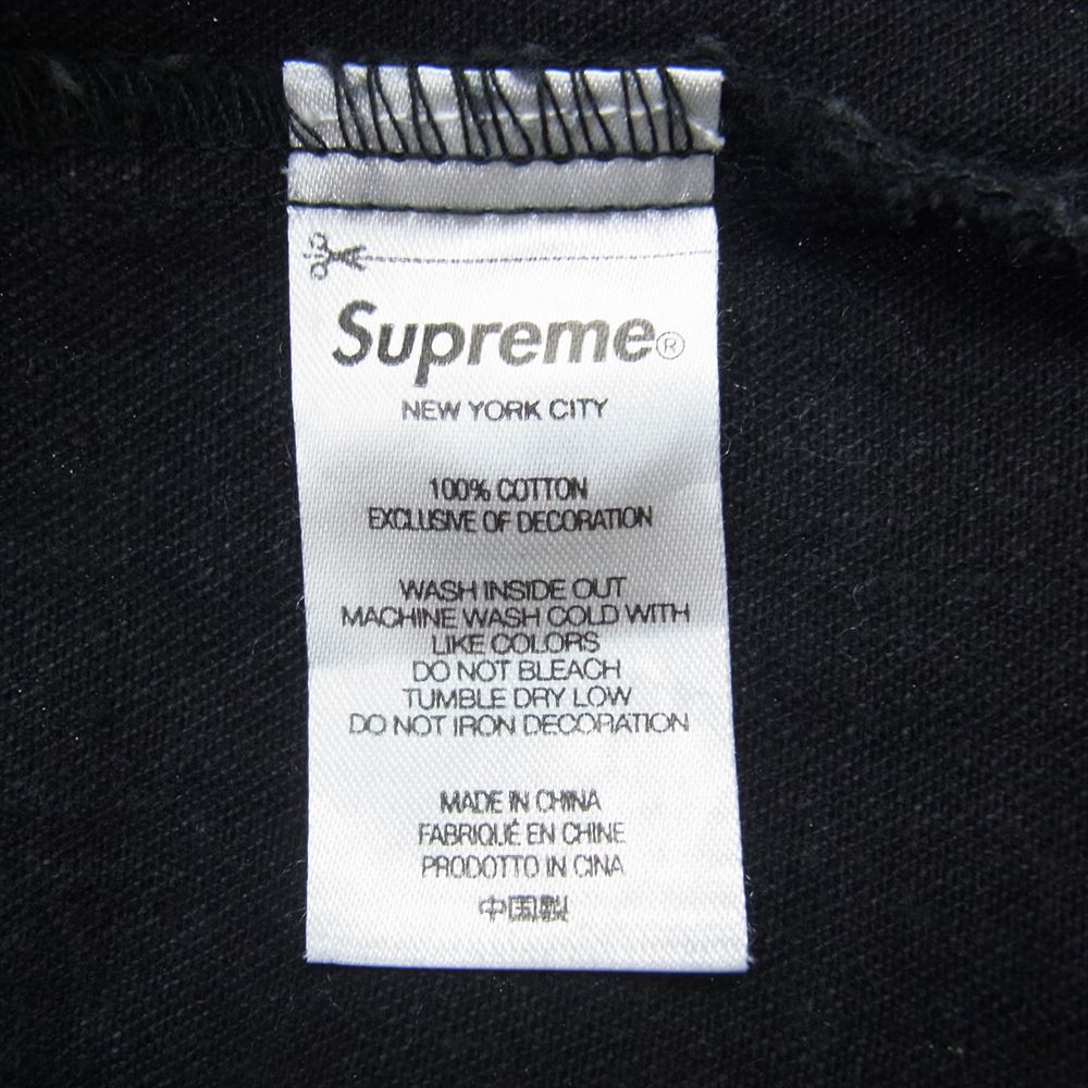 Supreme シュプリーム 22AW Denim Baseball Jersey デニム ベースボール ジャージー シャツ 半袖 ブラック系 XL【中古】