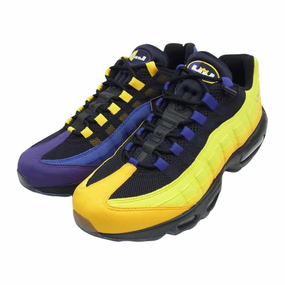 NIKE ナイキ CZ3624-001 Air Max 95 エアマックス95 NRG Lebron Lakers エナジー レブロン レイカーズ スニーカー マルチカラー系 28cm【新古品】【未使用】【中古】