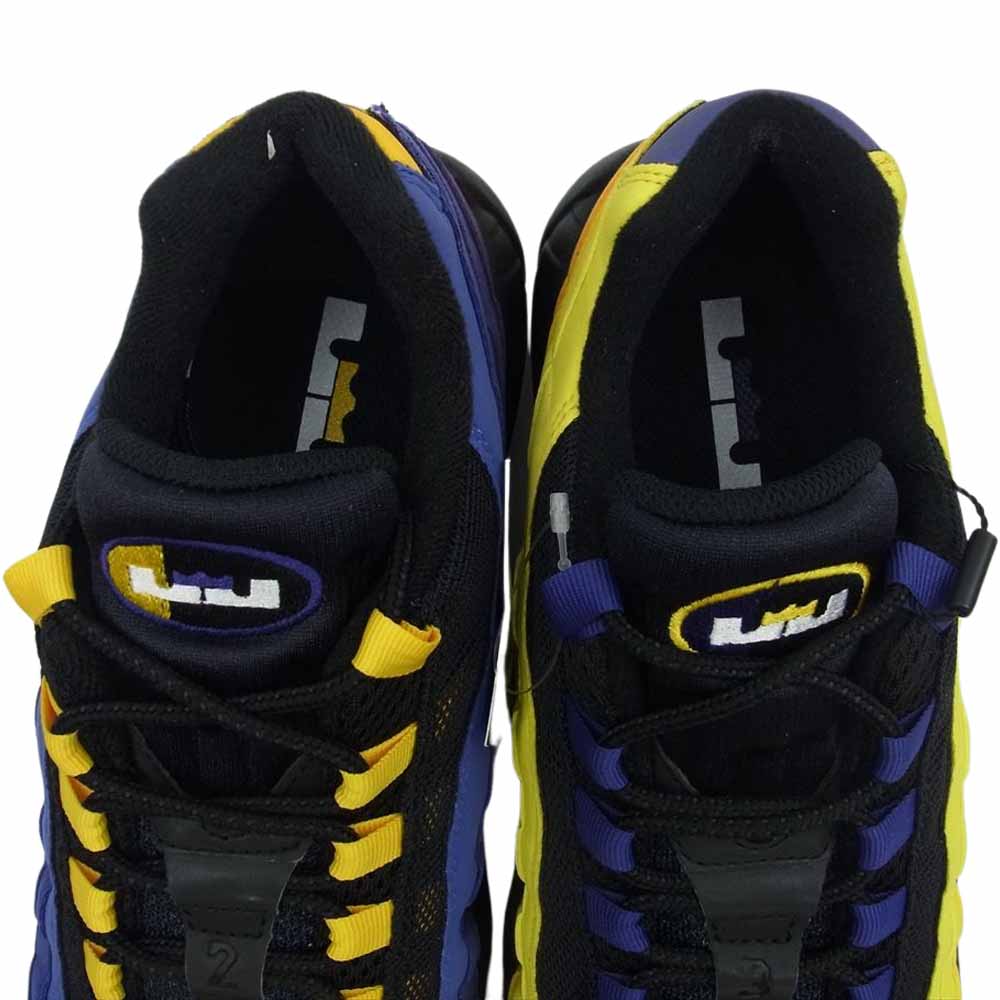 NIKE ナイキ CZ3624-001 Air Max 95 エアマックス95 NRG Lebron Lakers エナジー レブロン レイカーズ スニーカー マルチカラー系 28cm【新古品】【未使用】【中古】