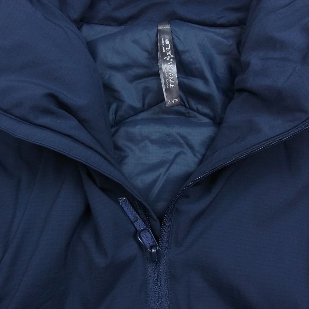 ARC'TERYX アークテリクス カナダ製 Veilance ヴェイランス Mionn Is Comp Jacket コンプ ジャケット 中綿ジャケット ネイビー系 XS【中古】