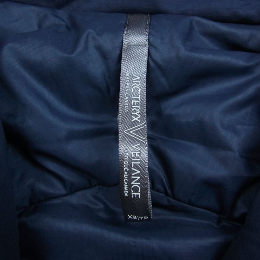 ARC'TERYX アークテリクス カナダ製 Veilance ヴェイランス Mionn Is Comp Jacket コンプ ジャケット 中綿ジャケット ネイビー系 XS【中古】