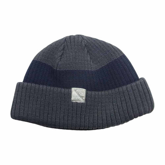 GERUGA ゲルガ DOUBLE COTTON KNIT CAP ダブルコットン ニット キャップ チャコール系【中古】