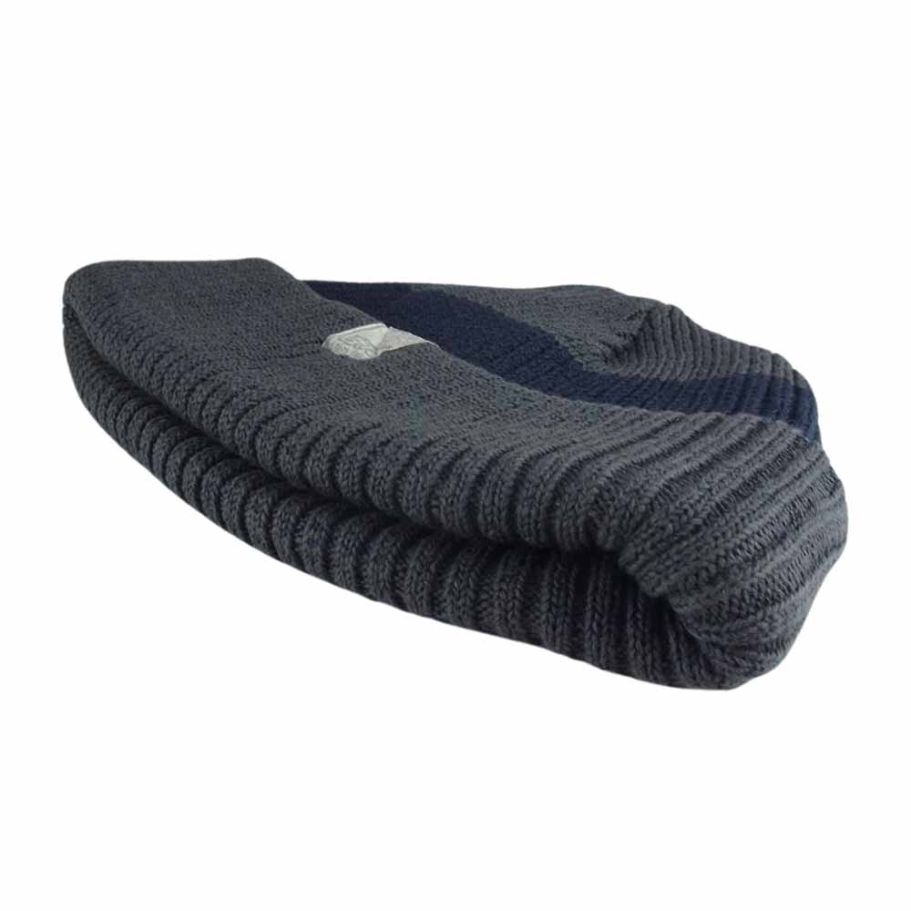GERUGA ゲルガ DOUBLE COTTON KNIT CAP ダブルコットン ニット キャップ チャコール系【中古】
