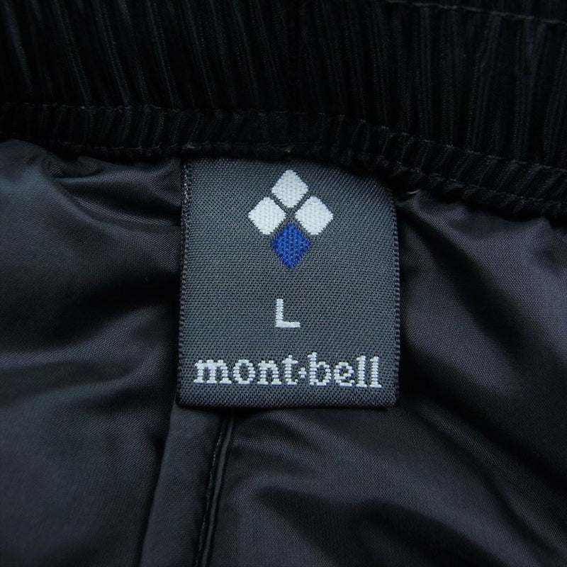 mont-bell モンベル 1101575 ライトアルパイン 800フィルパワー ダウン パンツ ブラック系 L【中古】