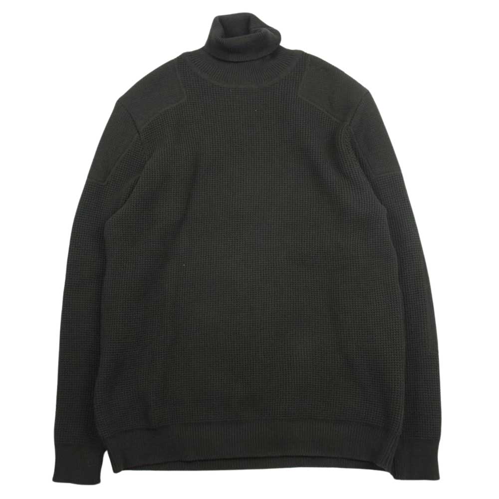 アディクトクローズ ACV-KN02 ACVM PADDED WAFFLE COTTON TURTLE KNIT ワッフル ニット カーキ系 44【中古】