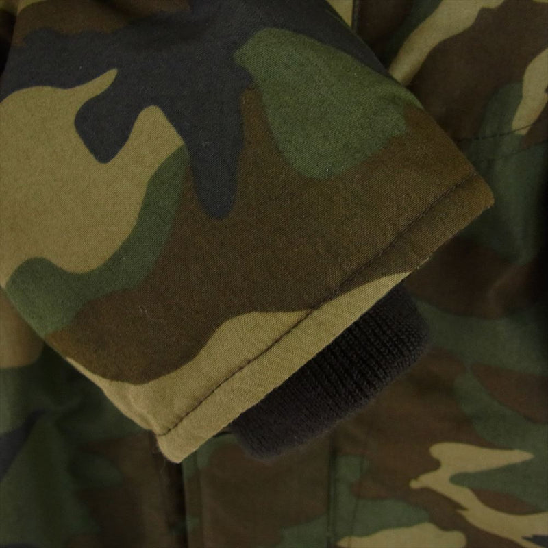 ロストコントロール 21AW L21A2-4018 INSULATION HOODIE CAMO インシュレーションフーディ ウッドランドカモ 中綿 ミリタリー ジャケット マルチカラー系 4【中古】