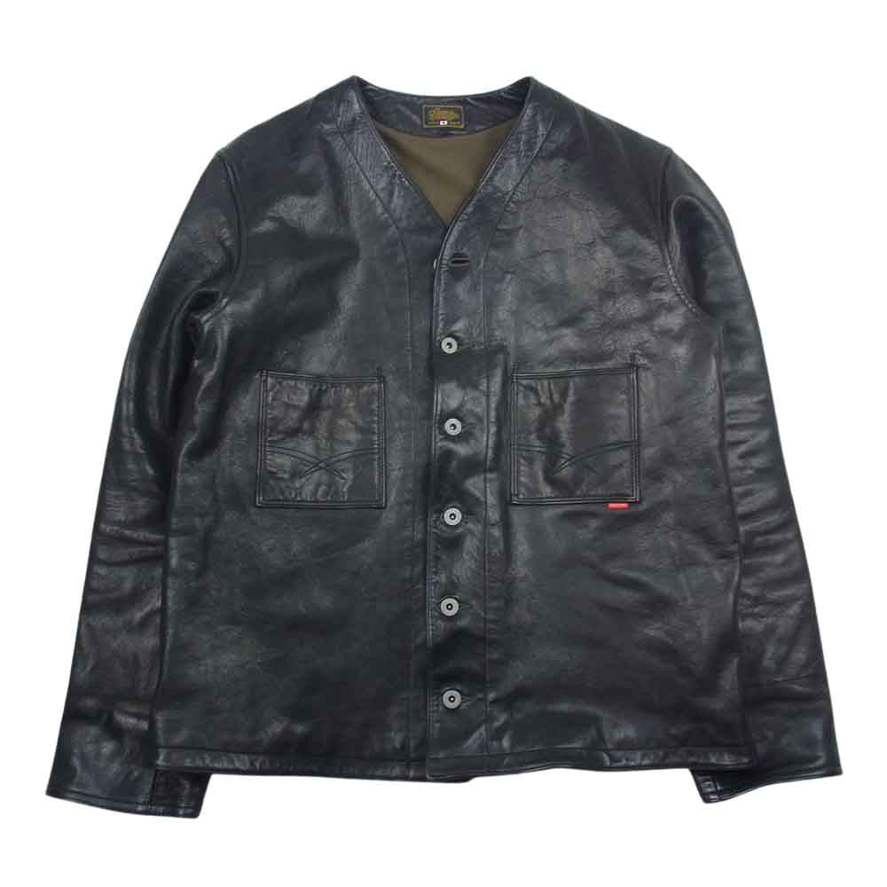 GERUGA ゲルガ GR-J-131 LIMITED × LBT ホースハイド エンジニアジャケット 馬革 ダークブラウン系 5【中古】