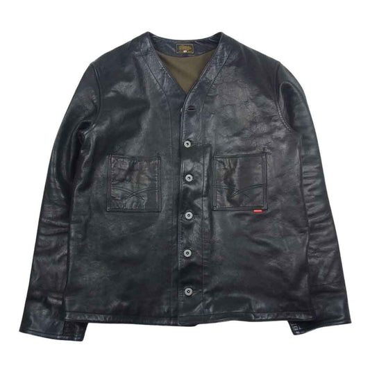 GERUGA ゲルガ GR-J-131 LIMITED × LBT ホースハイド エンジニアジャケット 馬革 ダークブラウン系 5【中古】