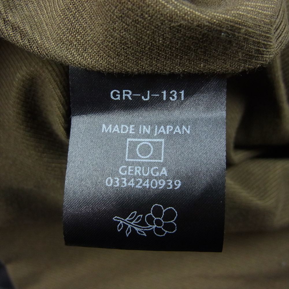 GERUGA ゲルガ GR-J-131 LIMITED × LBT ホースハイド エンジニアジャケット 馬革 ダークブラウン系 5【中古】