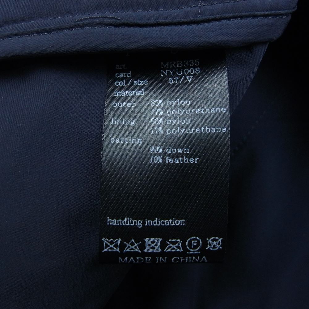 1piu1uguale3 ウノピュウノウグァーレトレ MRB335 4WAY 2B JKT DOWN ダウン テーラード ジャケット ネイビー系 5【中古】