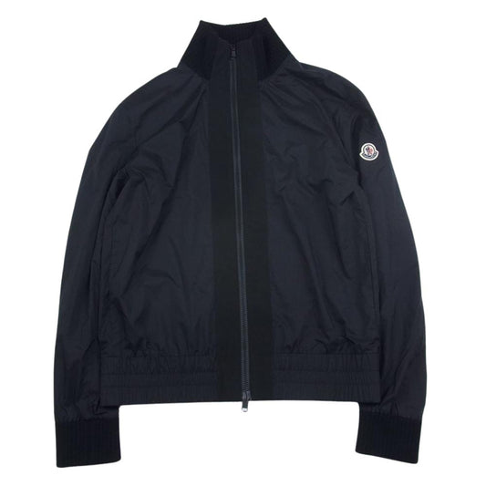 MONCLER モンクレール G209P1A00019 53333 GIUBBOTTO ナイロン ジップアップ フルジップ ジャケット ブルゾン ブラック系 2【中古】