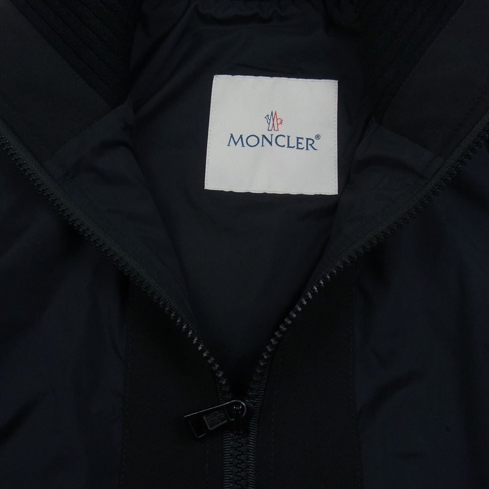 MONCLER モンクレール G209P1A00019 53333 GIUBBOTTO ナイロン ジップアップ フルジップ ジャケット ブルゾン ブラック系 2【中古】