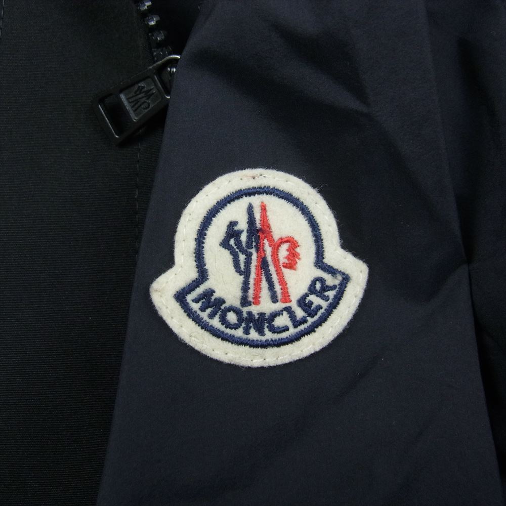 MONCLER モンクレール G209P1A00019 53333 GIUBBOTTO ナイロン ジップアップ フルジップ ジャケット ブルゾン ブラック系 2【中古】