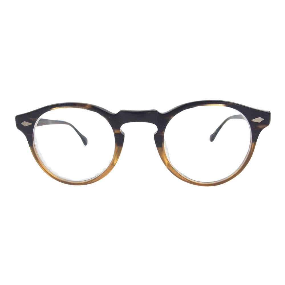 OLIVER PEOPLES オリバーピープルズ × 後藤 正文 ASIAN KUNG-FU GENERATION Futurescope8108 アジアン カンフー アジカン メガネ アイウェア 眼鏡 ブラウン系【中古】