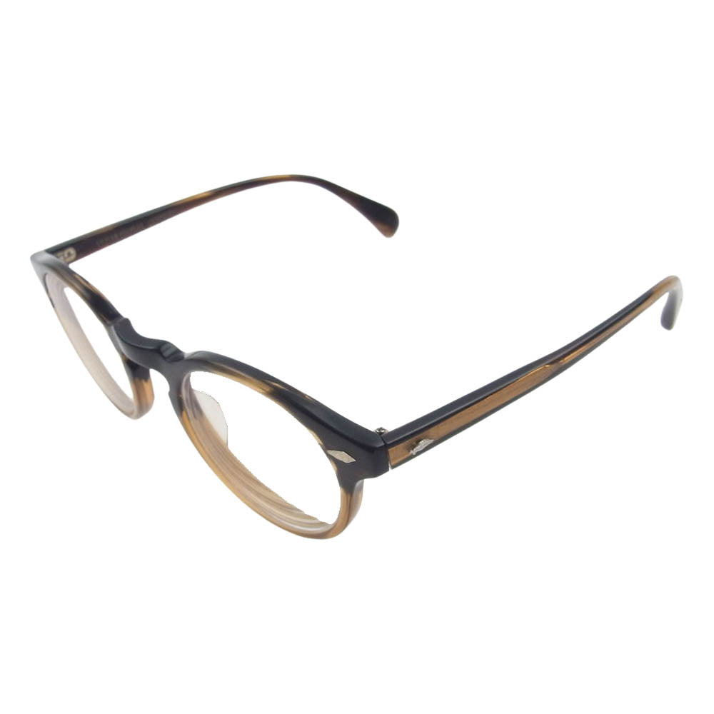 OLIVER PEOPLES オリバーピープルズ × 後藤 正文 ASIAN KUNG-FU GENERATION Futurescope8108 アジアン カンフー アジカン メガネ アイウェア 眼鏡 ブラウン系【中古】