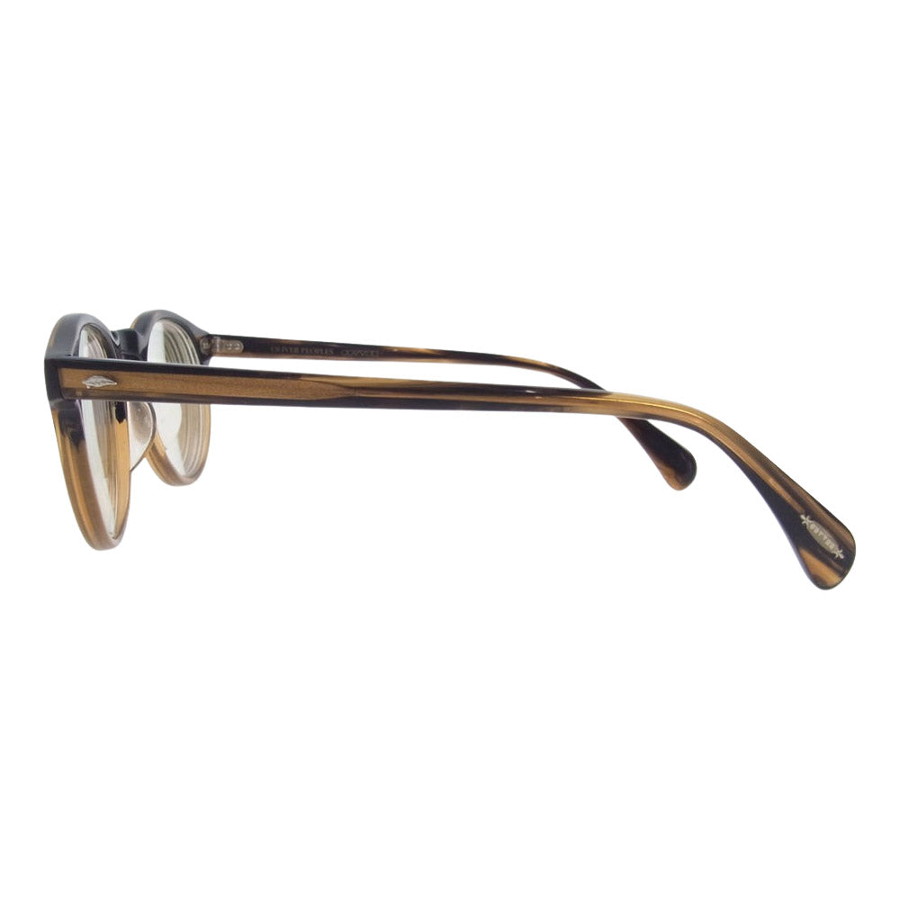 OLIVER PEOPLES オリバーピープルズ × 後藤 正文 ASIAN KUNG-FU GENERATION Futurescope8108 アジアン カンフー アジカン メガネ アイウェア 眼鏡 ブラウン系【中古】