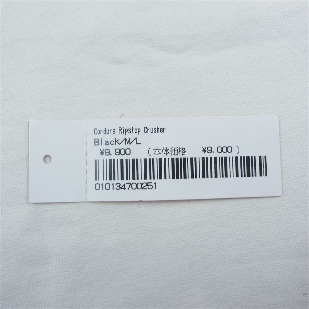 Supreme シュプリーム 23SS Cordura Ripstop Crusher コーデュラ リップストップ ナイロン クラッシャー バケット ハット ブラック系 M/L【中古】