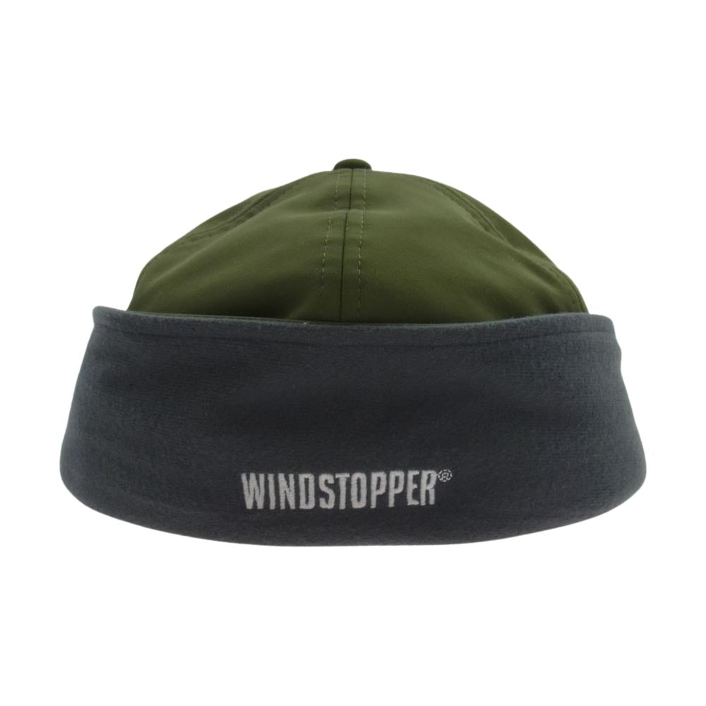 Supreme シュプリーム 20AW × New Era WINDSTOPPER Earflap Box Logo ウィンドストッパー イヤーフラップ ボックスロゴ ニューエラ キャップ カーキ系【中古】
