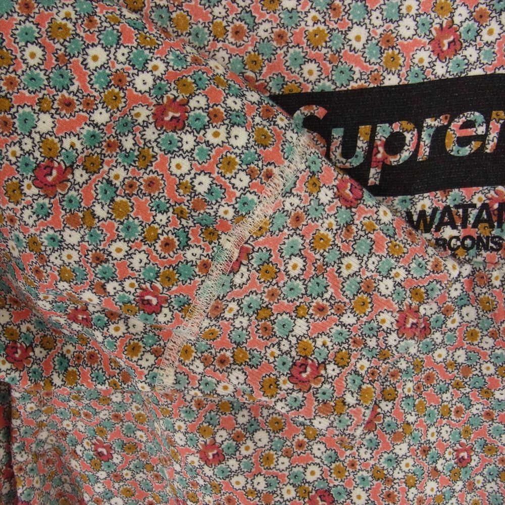 Supreme シュプリーム 21AW × JUNYA WATANABE COMME des GARCONS Hooded Sweatshirt スウェット プルオーバー パーカー マルチカラー系 L【中古】