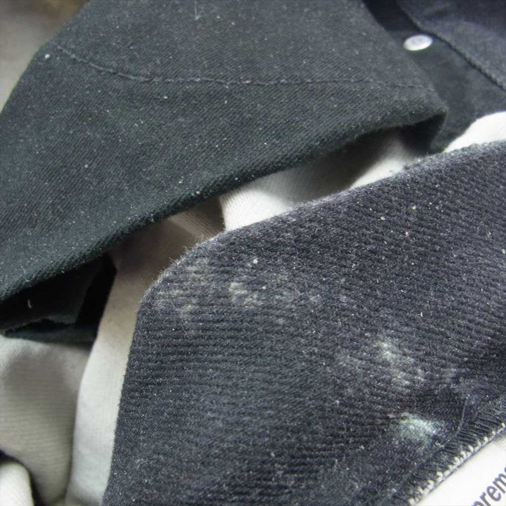 Supreme シュプリーム 21SS Eagle Double Knee Denim Painter Pant 総柄 イーグル ブラック ペインター デニム パンツ ブラック系 34【中古】