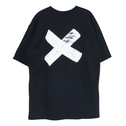 WTAPS ダブルタップス 22AW 222PCDT-ST03S SCREEN NO.24 SS TEE スクリーン クロスプリント 半袖 Tシャツ ブラック系 04【中古】