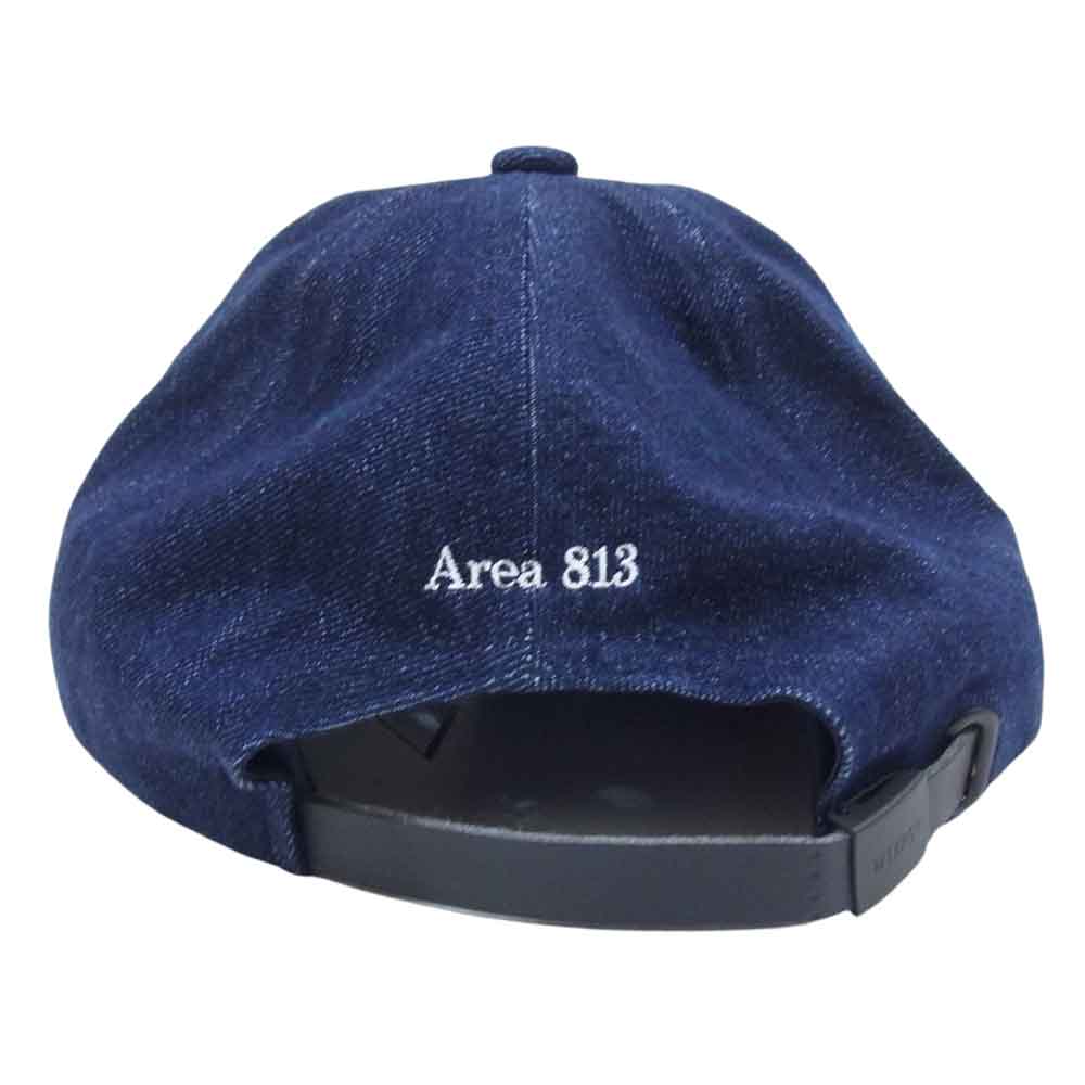 WTAPS ダブルタップス 23SS 231HCDT-HT07 T-6 CAP DENIM デニム キャップ 帽子 インディゴブルー系 OO【中古】