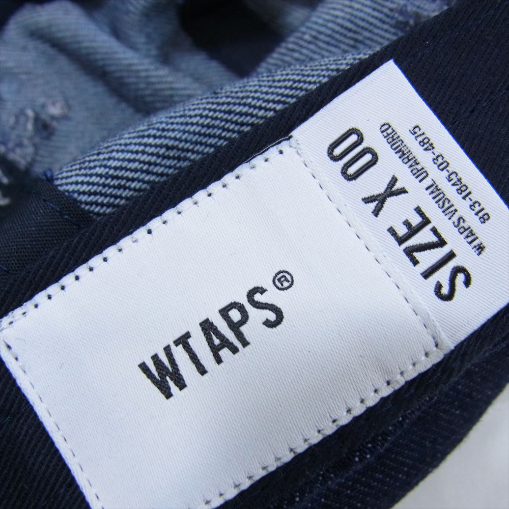 WTAPS ダブルタップス 23SS 231HCDT-HT07 T-6 CAP DENIM デニム キャップ 帽子 インディゴブルー系 OO【中古】