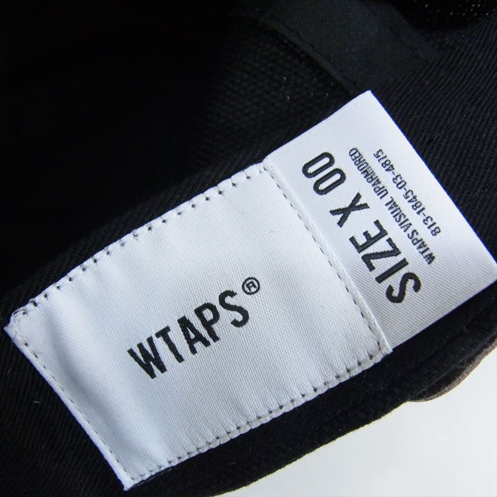 WTAPS ダブルタップス 22SS 221HCDT-HT02 T-5 02 CAP クロスボーン ロゴ キャップ  ブラック系 OO【美品】【中古】