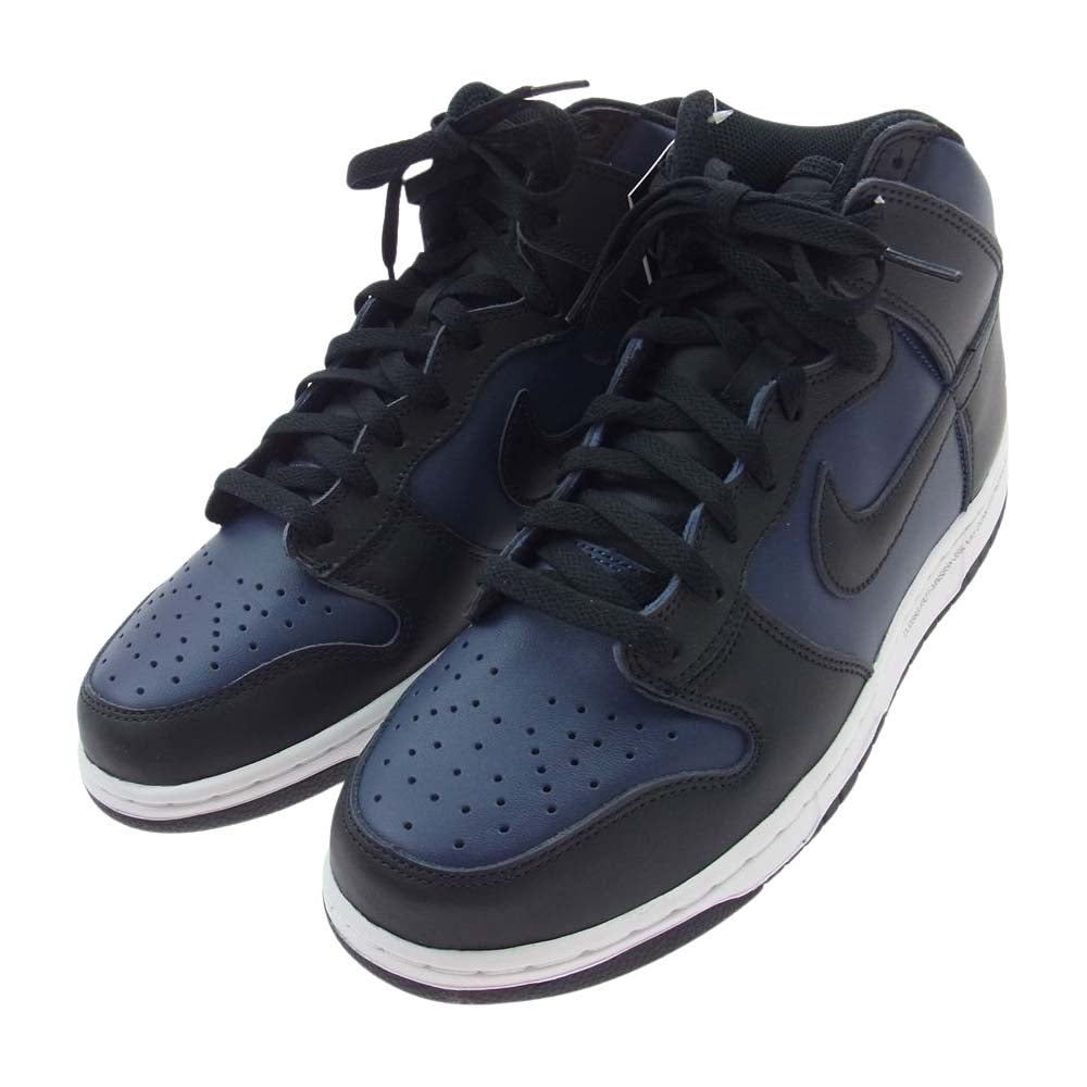 DJ0383-400 × Fragment フラグメント Dunk High Tokyo ダンク ハイ 東京 スニーカー ネイビー系 28cm【新古品】【未使用】【中古】