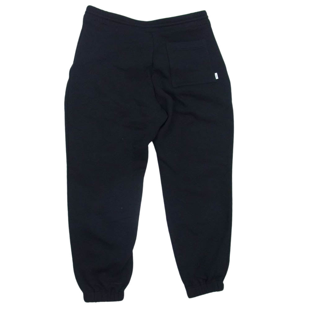 WTAPS ダブルタップス 21AW 212ATDT-CSM16 STENCIL TROUSER ステンシル トラウザー スウェット パンツ ブラック系 03【美品】【中古】