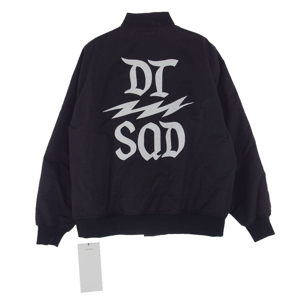 WTAPS ダブルタップス 23SS 231TQDT-JKM01 TEAM JACKET ナイロン チーム ジャケット ブルゾン ブラック系 3【美品】【中古】