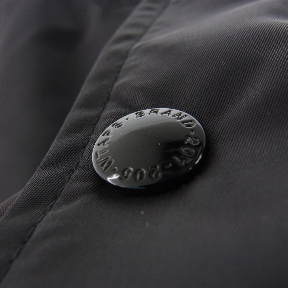 WTAPS ダブルタップス 23SS 231TQDT-JKM01 TEAM JACKET ナイロン チーム ジャケット ブルゾン ブラック系 3【美品】【中古】