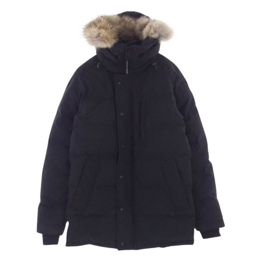 CANADA GOOSE カナダグース 3805M CARSON PARKA カーソン パーカー ダウン ジャケット ブラック系 S【中古】