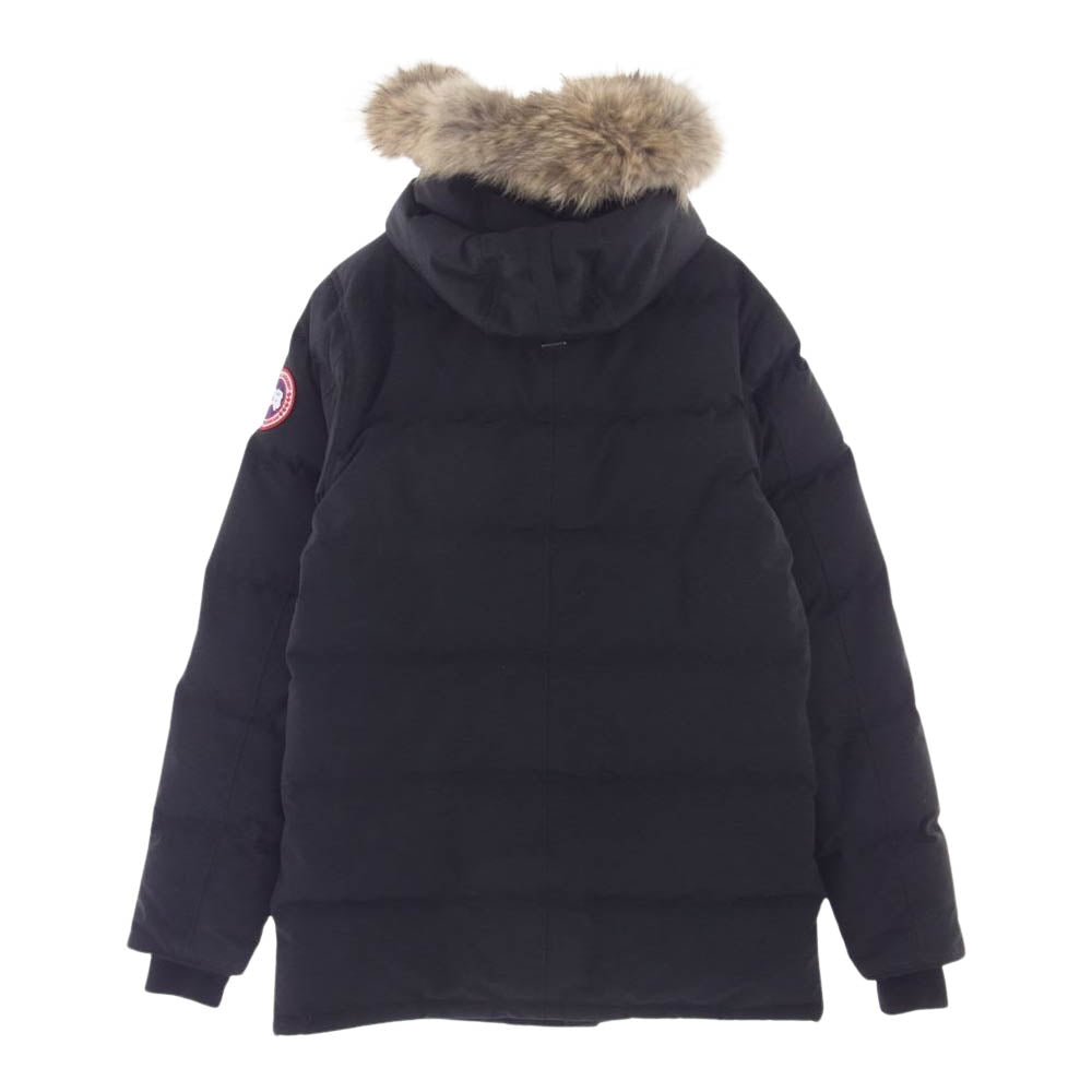 CANADA GOOSE カナダグース 3805M CARSON PARKA カーソン パーカー ダウン ジャケット ブラック系 S【中古】