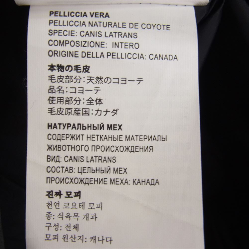 CANADA GOOSE カナダグース 3805M CARSON PARKA カーソン パーカー ダウン ジャケット ブラック系 S【中古】