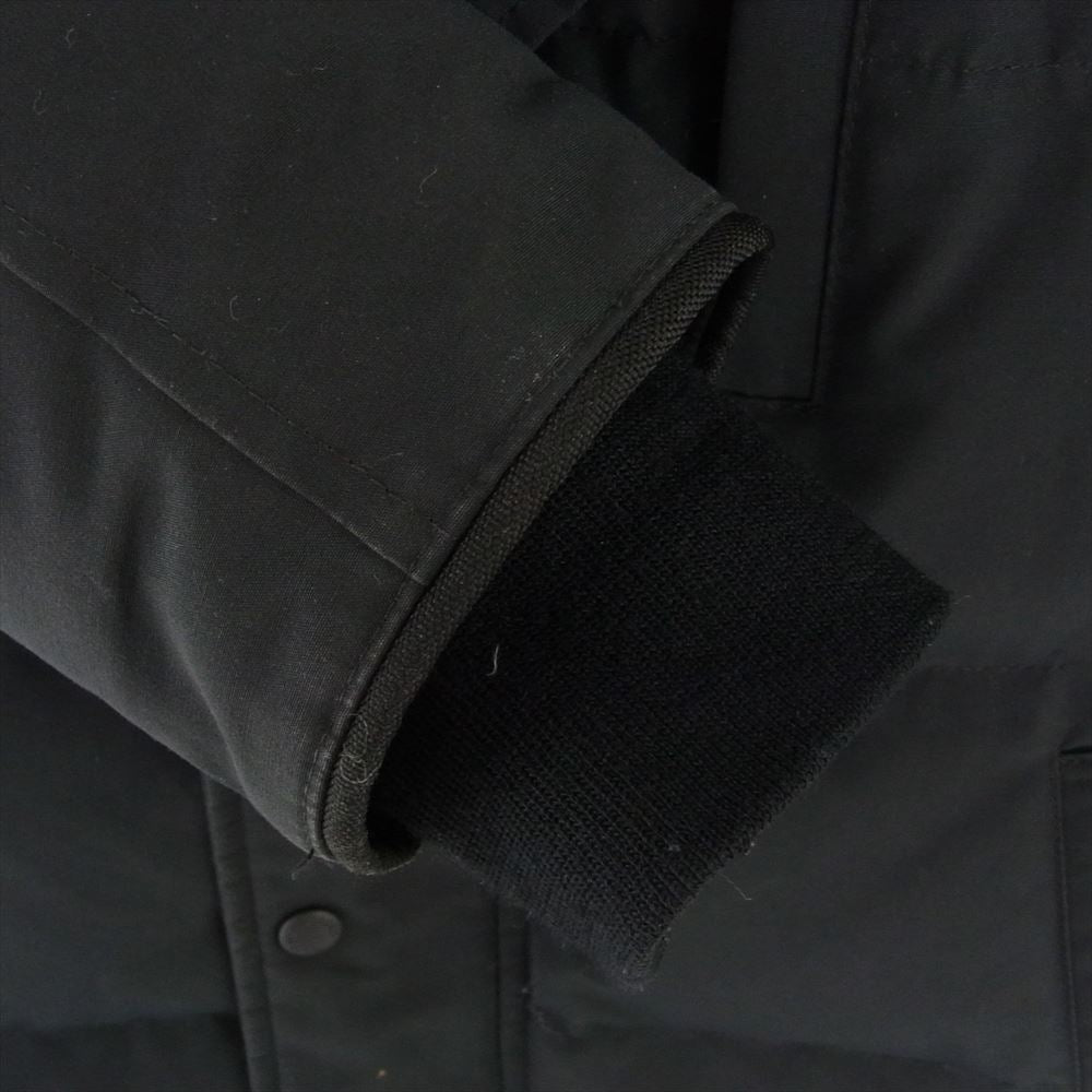 CANADA GOOSE カナダグース 3805M CARSON PARKA カーソン パーカー ダウン ジャケット ブラック系 S【中古】