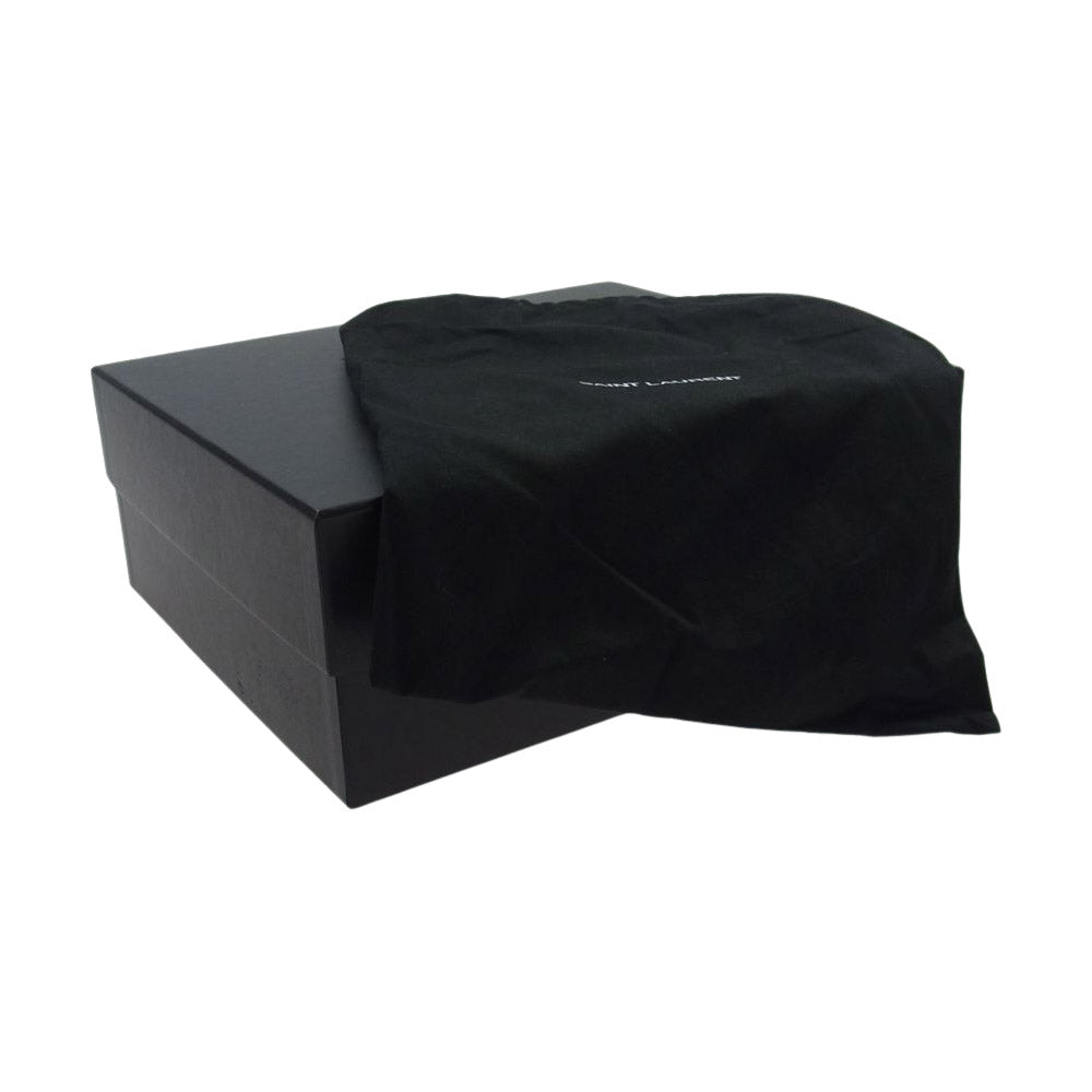 SAINT LAURENT サンローラン 592438 チェルシーブーツ サイドゴアブーツ ブラック系 42【極上美品】【中古】