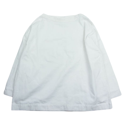 アーツアンドサイエンス コットンキャンバス プルオーバ― スモックシャツ ホワイト系 2【中古】