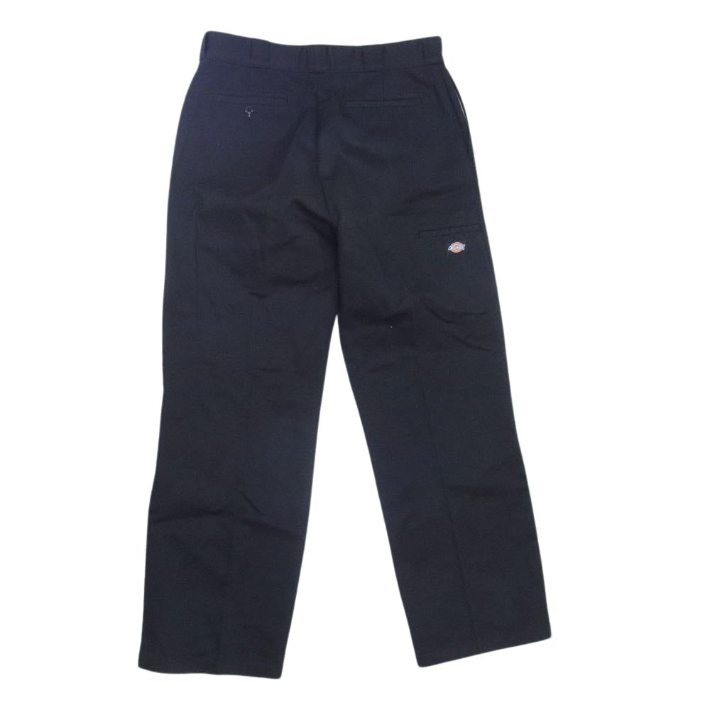 HYSTERIC GLAMOUR ヒステリックグラマー 23SS 02231AP01 × Dickies ディッキーズ  HG KINKY CARD ダブルニー ワーク パンツ ブラック系 34【中古】