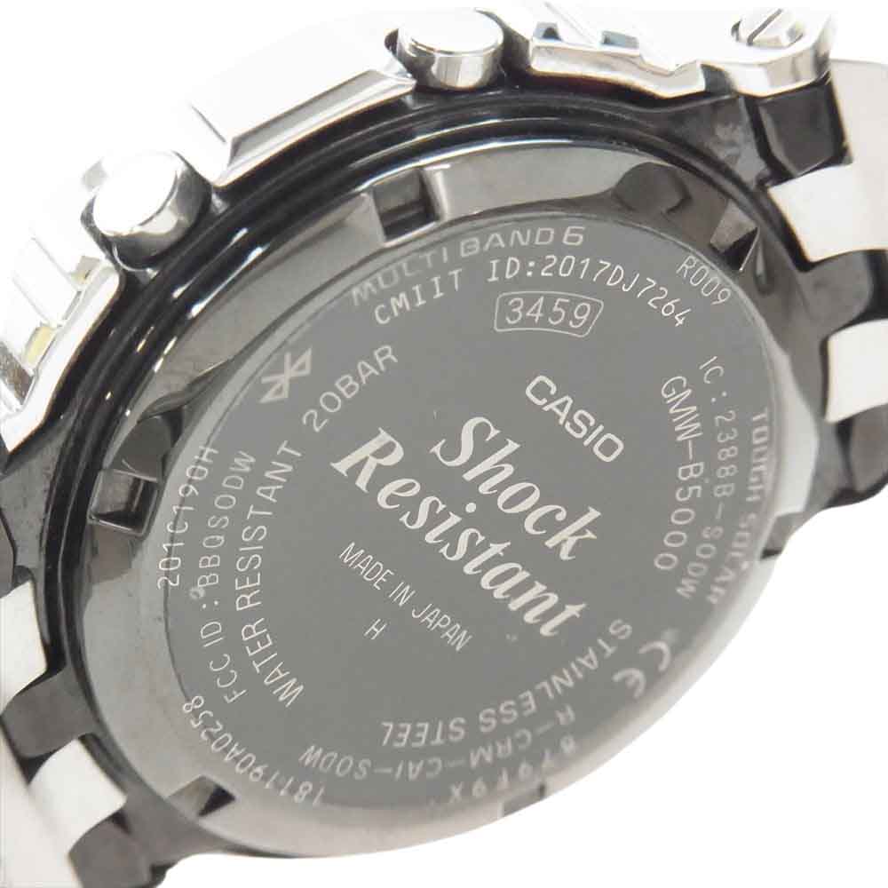 G-SHOCK ジーショック GMW-B5000D-1JF FULL METAL フルメタル 電波ソーラー Bluetooth スクリューバック リストウォッチ 腕時計 シルバー系【中古】
